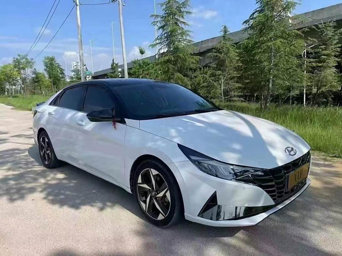 現(xiàn)代 伊蘭特  2023款 1.5L CVT GLX精英版圖片