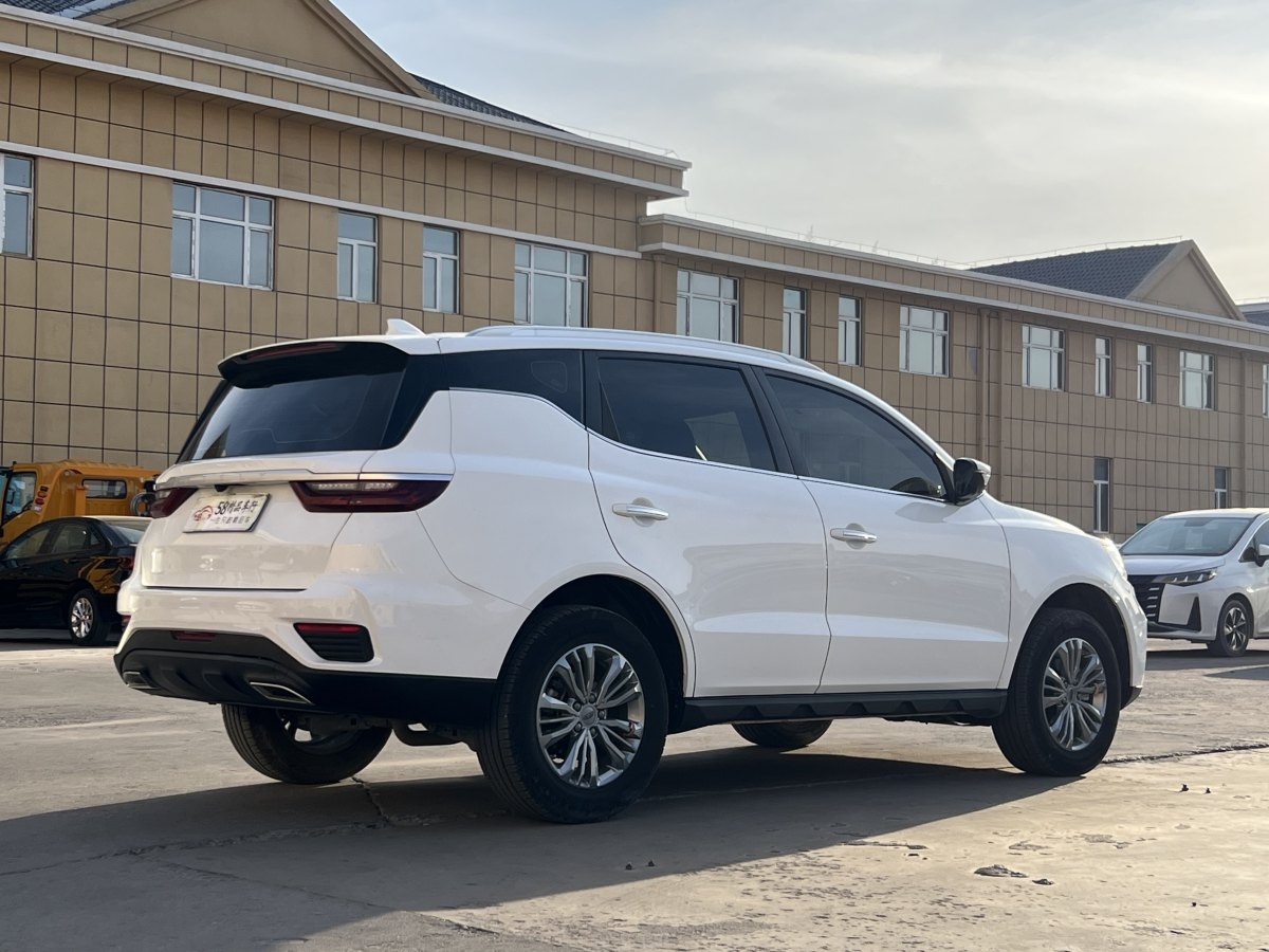 2021年9月吉利 遠(yuǎn)景SUV  2019款  1.4T CVT舒適型 國(guó)VI