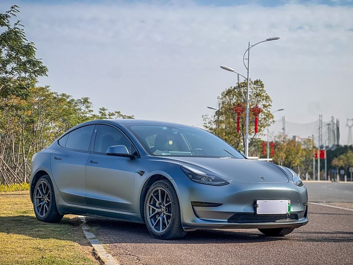 特斯拉 Model 3  2021款 改款 標(biāo)準(zhǔn)續(xù)航后驅(qū)升級版圖片