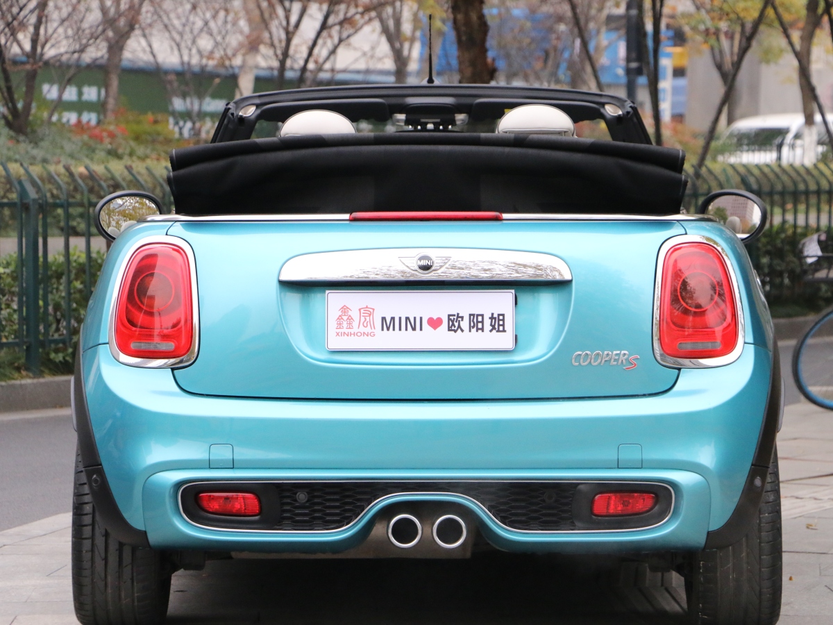 MINI MINI  2016款 2.0T COOPER S CABRIO 加勒比藍限量版圖片