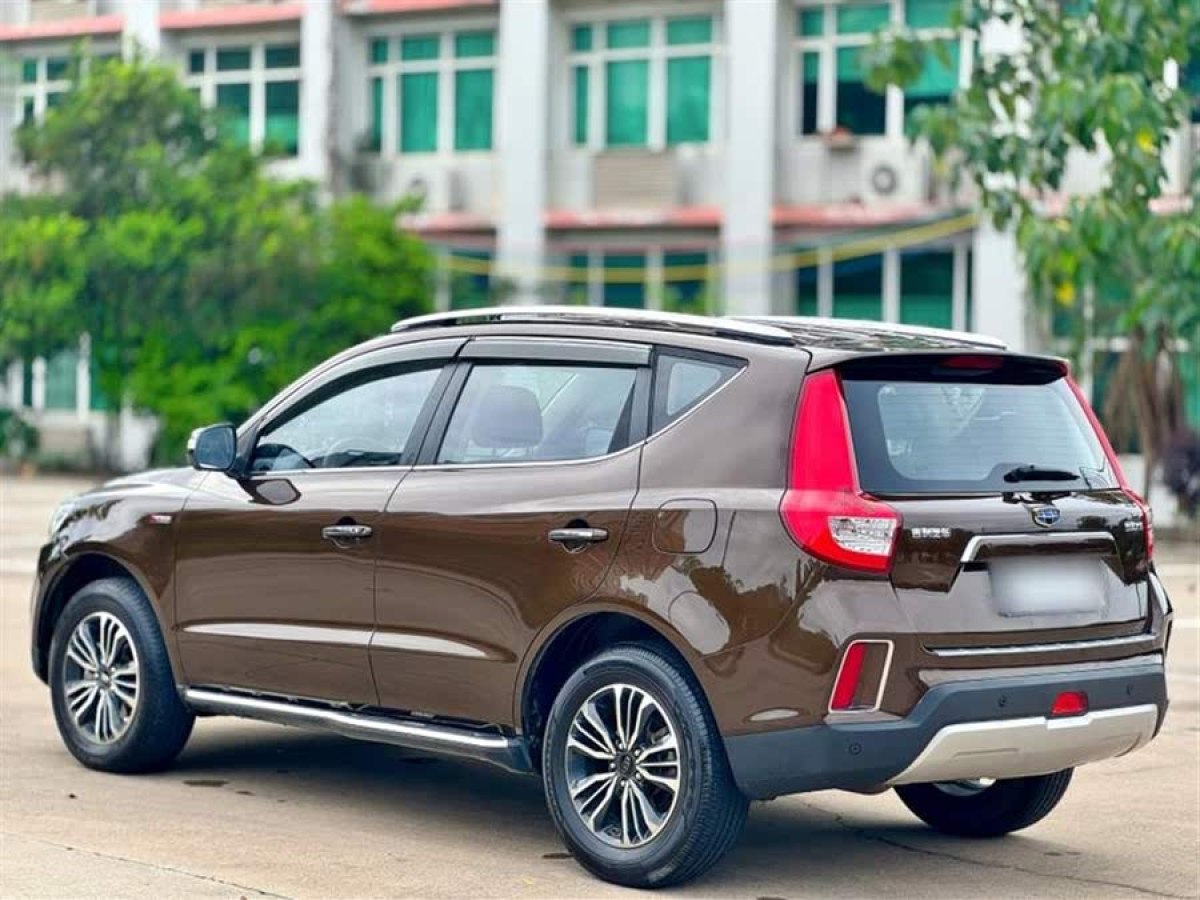 吉利 遠(yuǎn)景X6  2016款 1.3T CVT旗艦型圖片