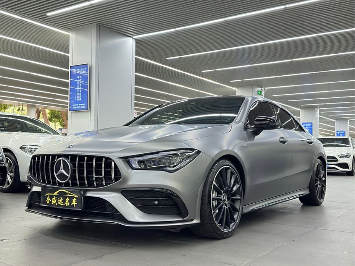 2022年7月奔馳 奔馳CLA級(jí)AMG  2024款 改款 AMG CLA 35 4MATIC