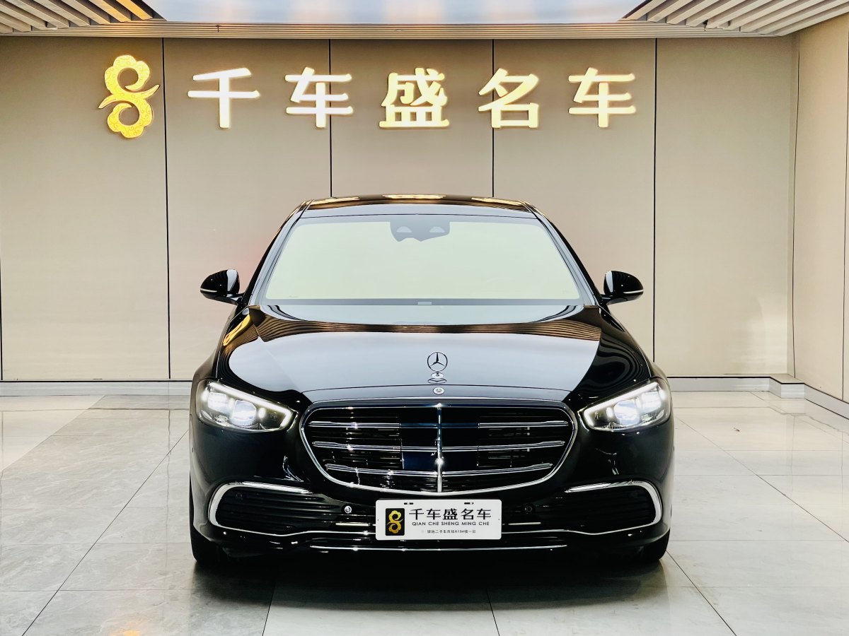 奔馳 奔馳S級(jí)  2021款 改款 S 400 L 商務(wù)型圖片