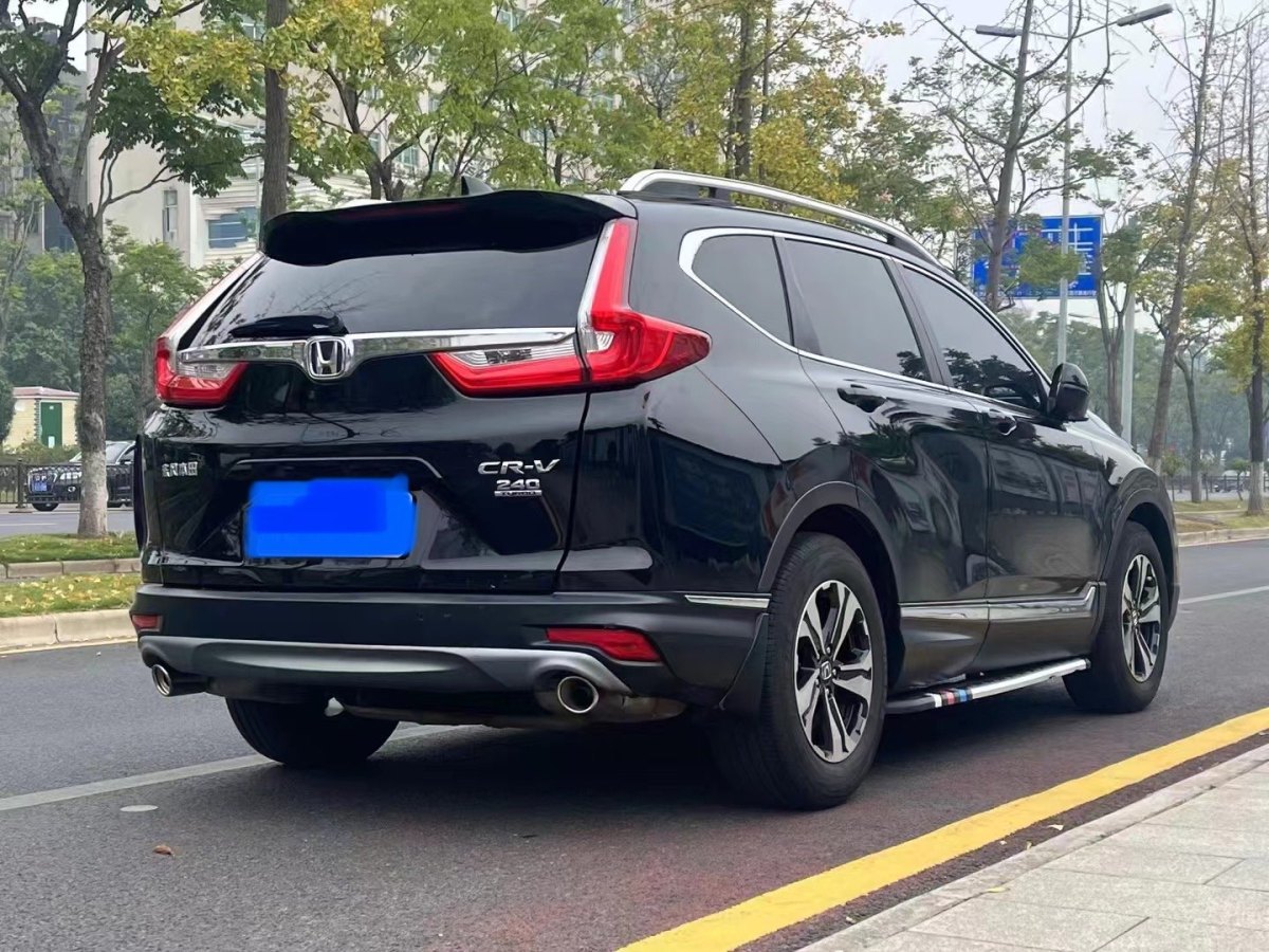 2019年1月本田 CR-V  2019款 240TURBO CVT兩驅風尚版 國V