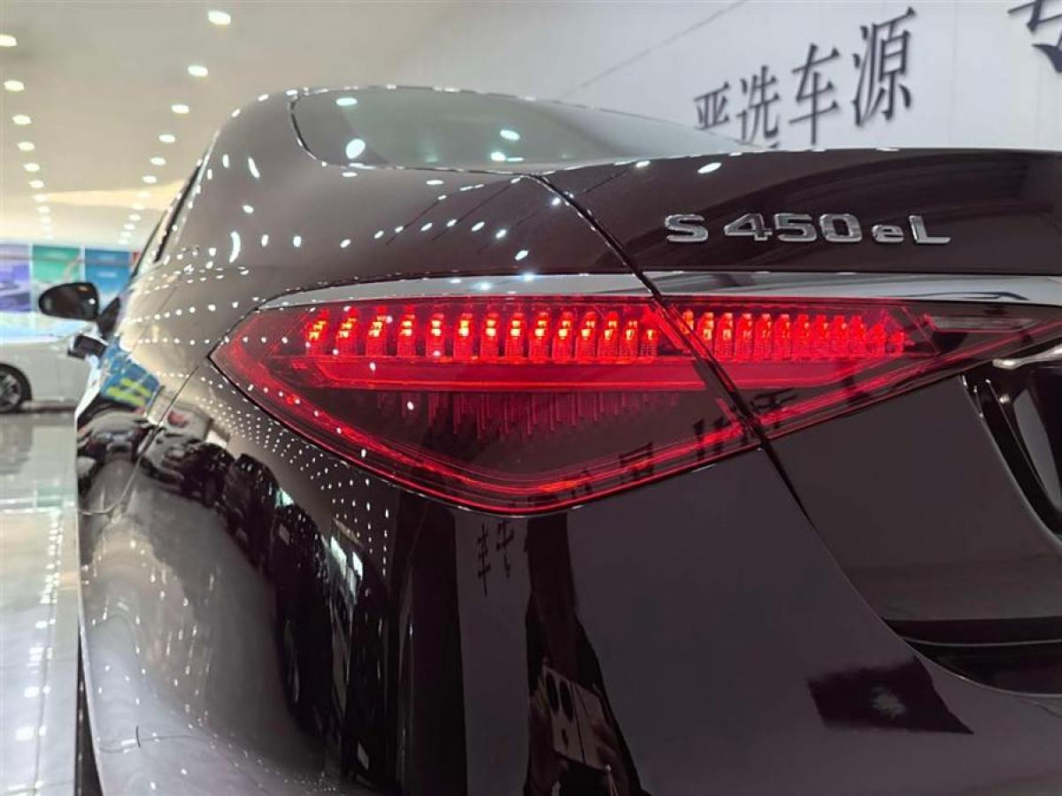 奔馳 奔馳S級新能源  2023款 改款 S 450 e L 插電式混合動(dòng)力轎車圖片