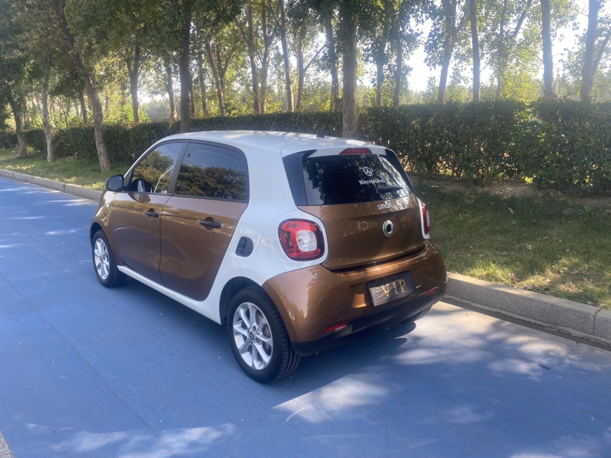 2016年09月smart forfour  2016款 1.0L 52千瓦靈動(dòng)版