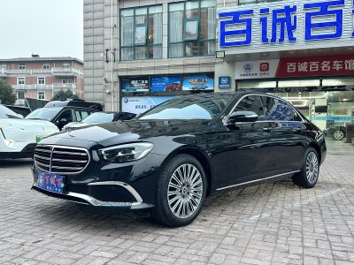 2023年7月 奔馳 奔馳E級(jí) 改款 E 300 L 時(shí)尚型圖片