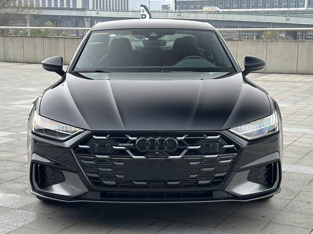 奧迪 奧迪A7L  2024款 45 TFSI quattro 黑武士版圖片