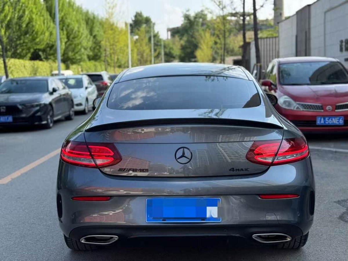 奔馳 奔馳C級  2018款 C 200 4MATIC 轎跑車圖片