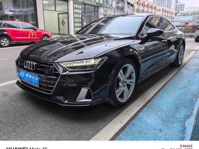 2024年1月 奧迪 奧迪A7L 45TFSI quattro S-line 見遠型 流晶套裝圖片