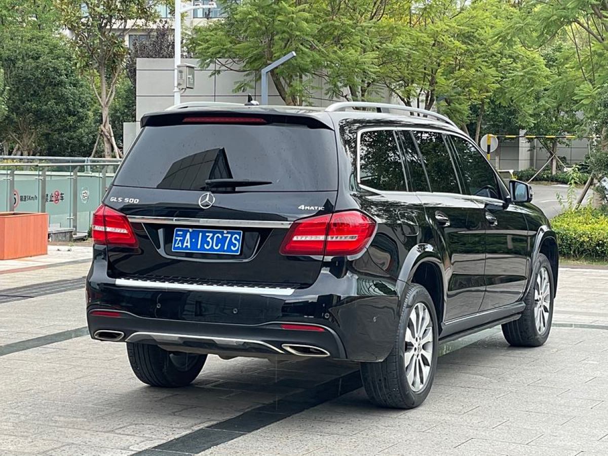 奔馳 奔馳GLS  2018款 改款 GLS 400 4MATIC豪華型圖片