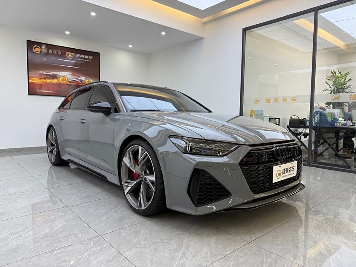 2022年7月奧迪 奧迪RS 6  2022款 RS 6 4.0T Avant