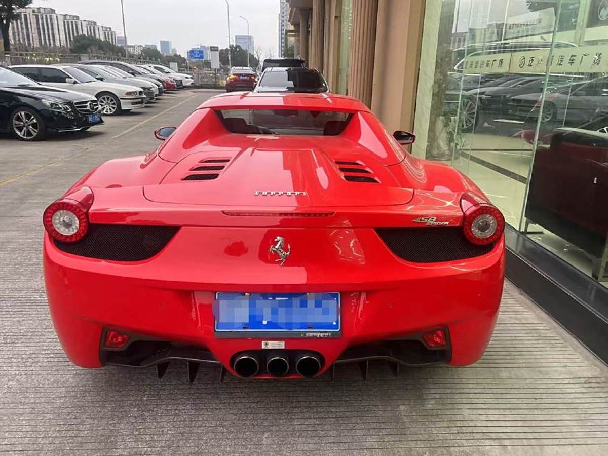 法拉利 458  2013款 4.5L Spider圖片