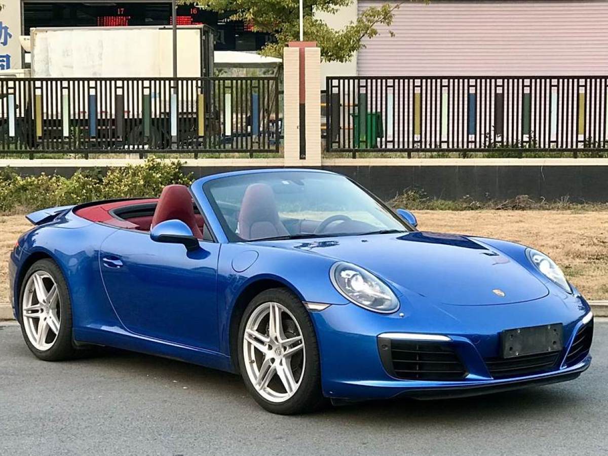 2016年8月保時(shí)捷 911  2016款 Carrera Cabriolet 3.0T