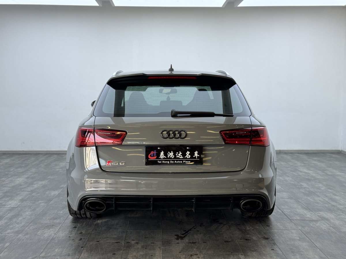 2018年7月奧迪 奧迪RS 6  2016款 RS 6 4.0T Avant