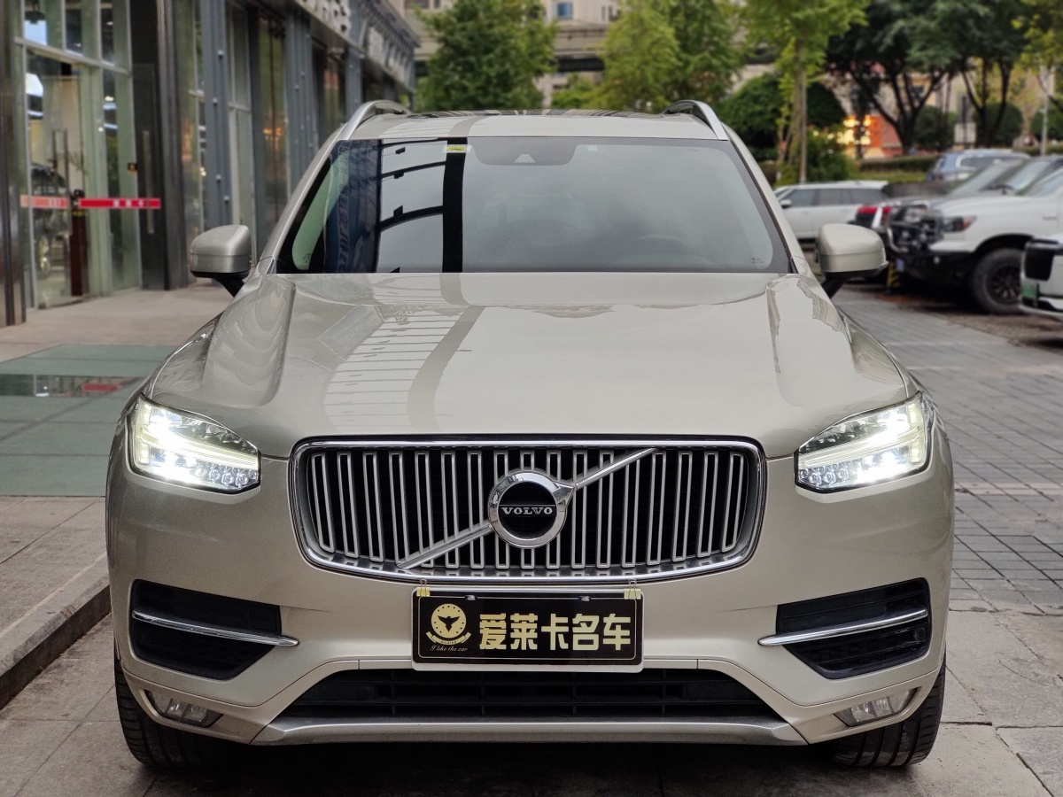 2018年1月沃爾沃 XC90  2018款 T6 智逸版 7座