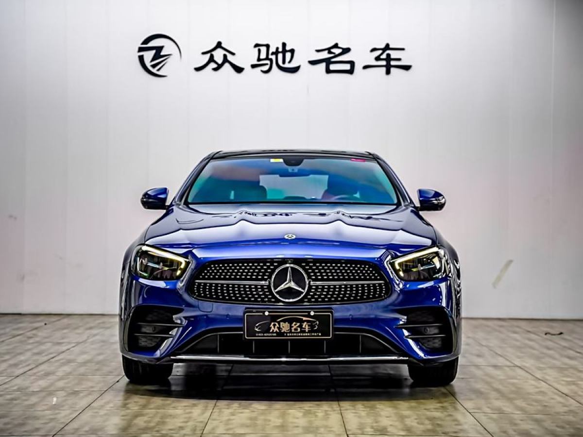 奔馳 奔馳E級  2021款 改款 E 300 L 運動時尚型圖片