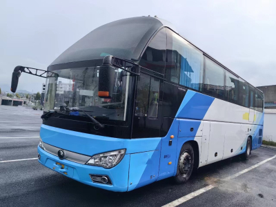  國五50座宇通6122斜玻璃氣囊營(yíng)運(yùn)車 圖片