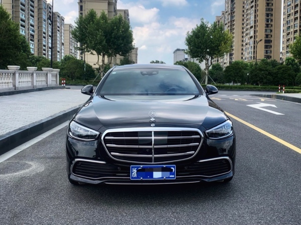 奔驰 奔驰S级  2021款 S 400 L 豪华型