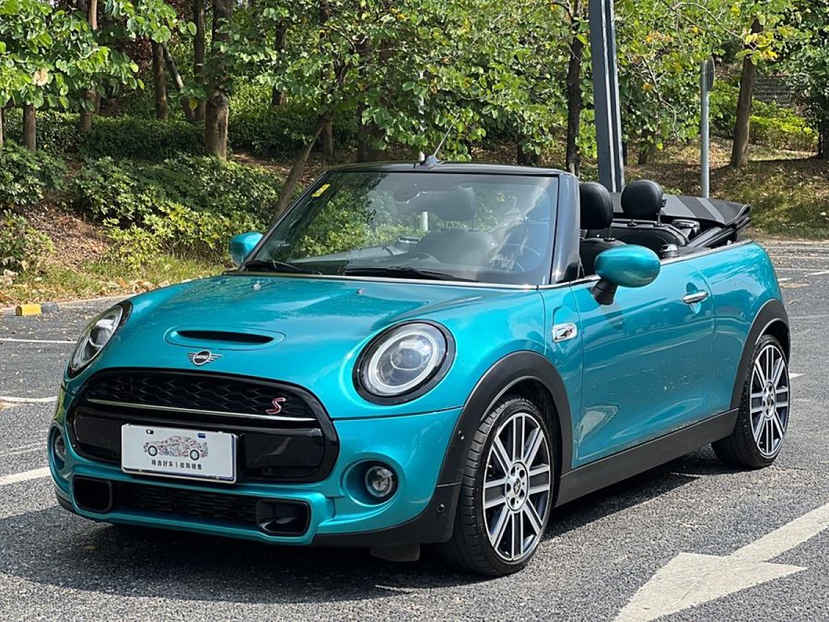 2021年8月MINI MINI  2021款 2.0T COOPER S CABRIO 加勒比藍(lán)典藏版