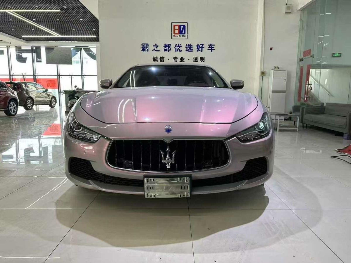 瑪莎拉蒂 Ghibli  2017款 3.0T 標(biāo)準(zhǔn)版圖片