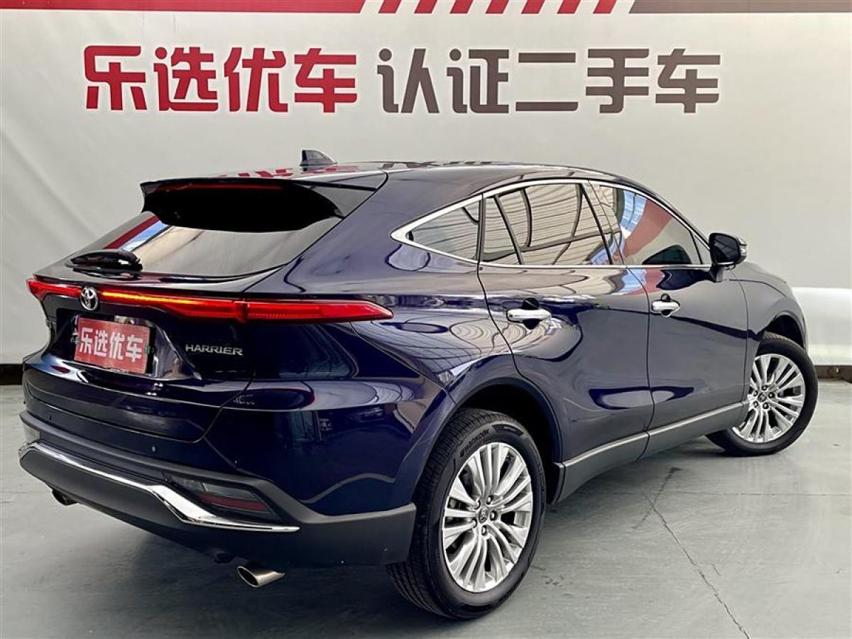 2022年7月豐田 凌放HARRIER  2022款 2.0L CVT兩驅(qū)尊享版