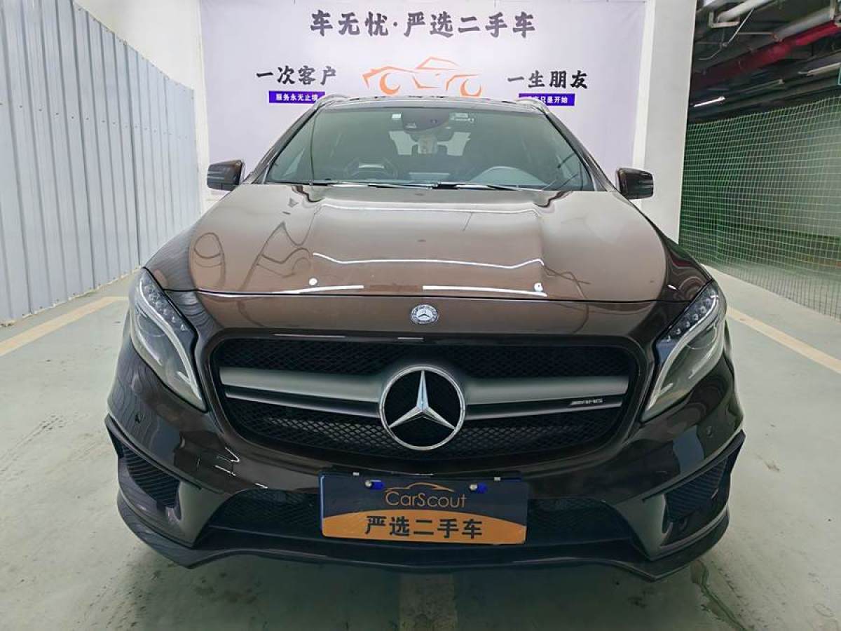 2015年4月奔馳 奔馳GLA AMG  2015款 AMG GLA 45 4MATIC