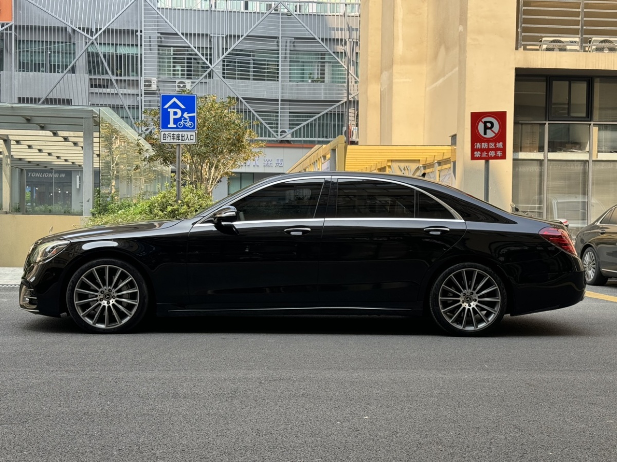 2019年6月奔馳 奔馳S級(jí)  2019款 S 450 L 4MATIC