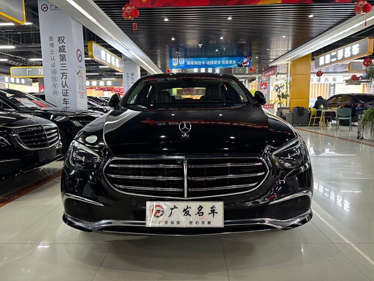 奔馳 奔馳E級  2021款 改款 E 300 L 豪華型圖片