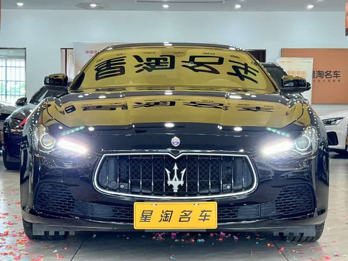 瑪莎拉蒂 Ghibli  2017款 3.0T 標(biāo)準(zhǔn)版圖片