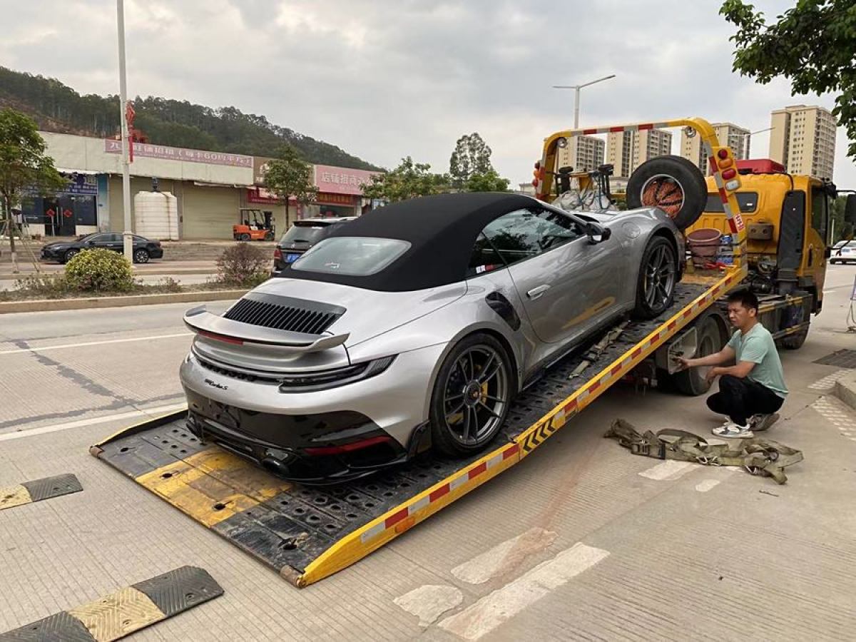 保時捷 911  2022款 Turbo S Cabriolet 3.8T圖片