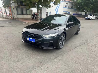 2023年12月 奧迪 奧迪A7L 45 TFSI quattro S-line 黑武士版圖片