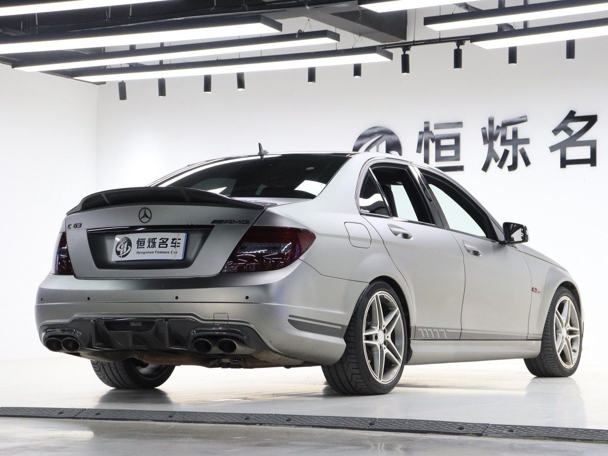 奔馳 奔馳C級AMG  2012款 AMG C 63 動感型圖片