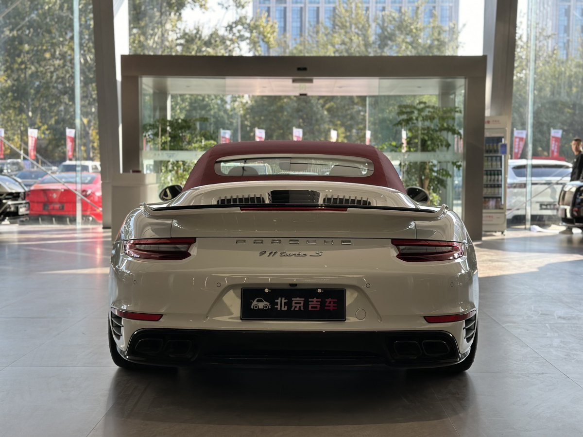 2020年1月保時(shí)捷 911  2016款 Turbo S Cabriolet 3.8T