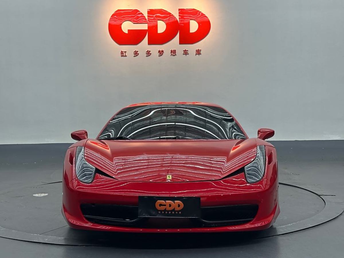 2012年8月法拉利 458  2011款 4.5L Italia