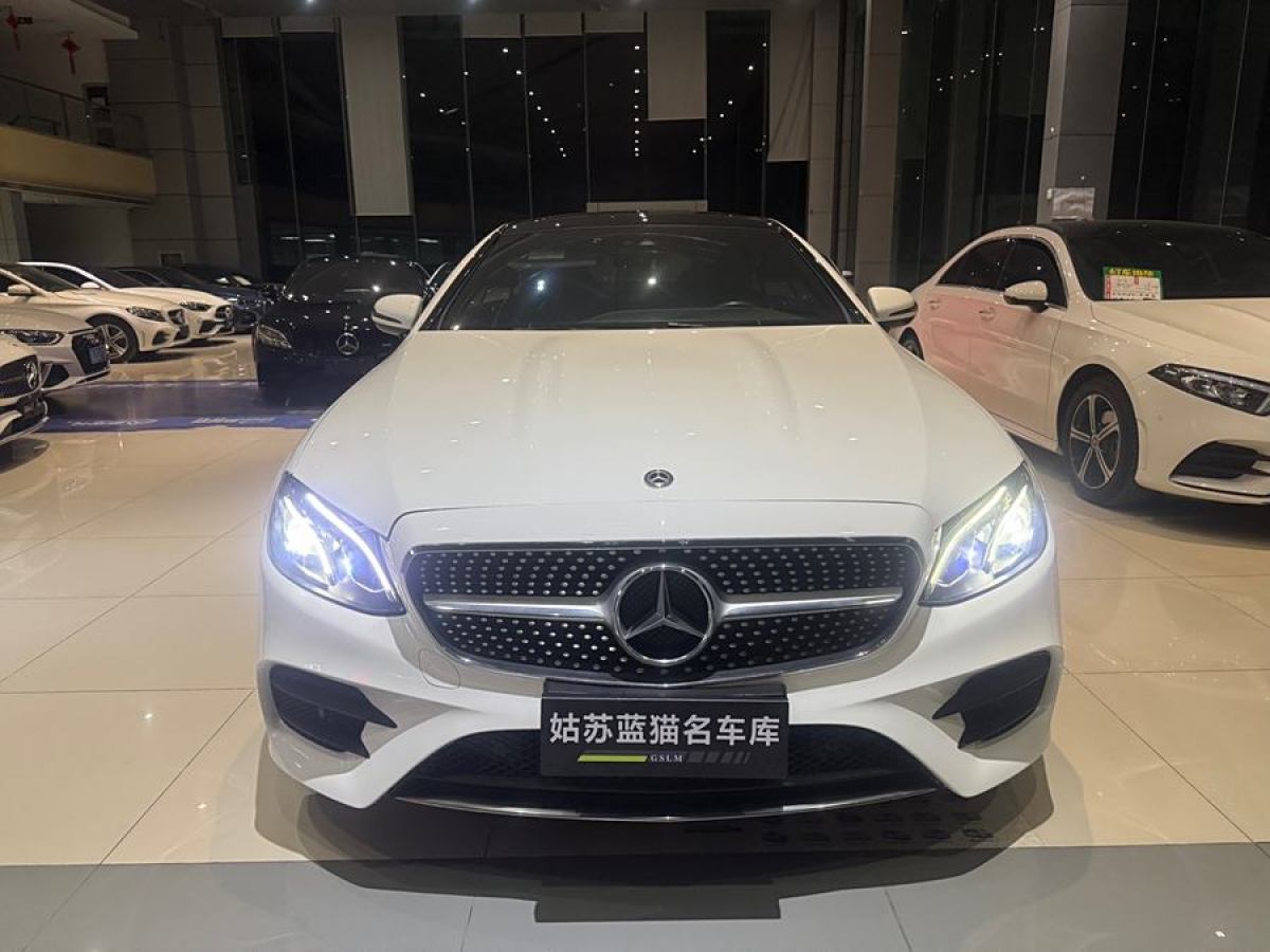 奔馳 奔馳E級(jí)  2017款 E 200 4MATIC 轎跑車圖片