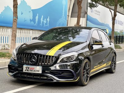 2017年11月 奔馳 奔馳A級AMG AMG A 45 4MATIC 暗夜雷霆限量版圖片