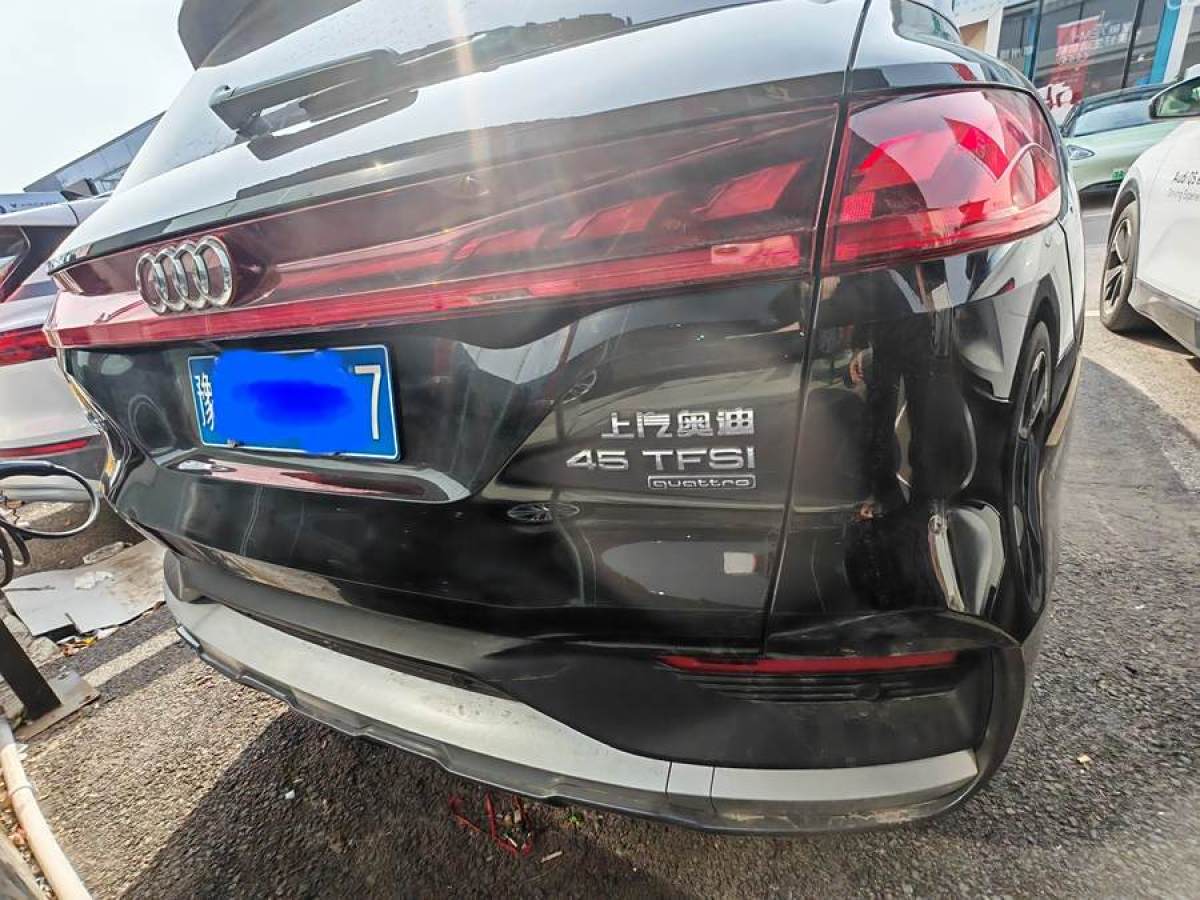 奧迪 奧迪Q6  2024款 45 TFSI quattro 齊云型 羽林套裝 6座圖片