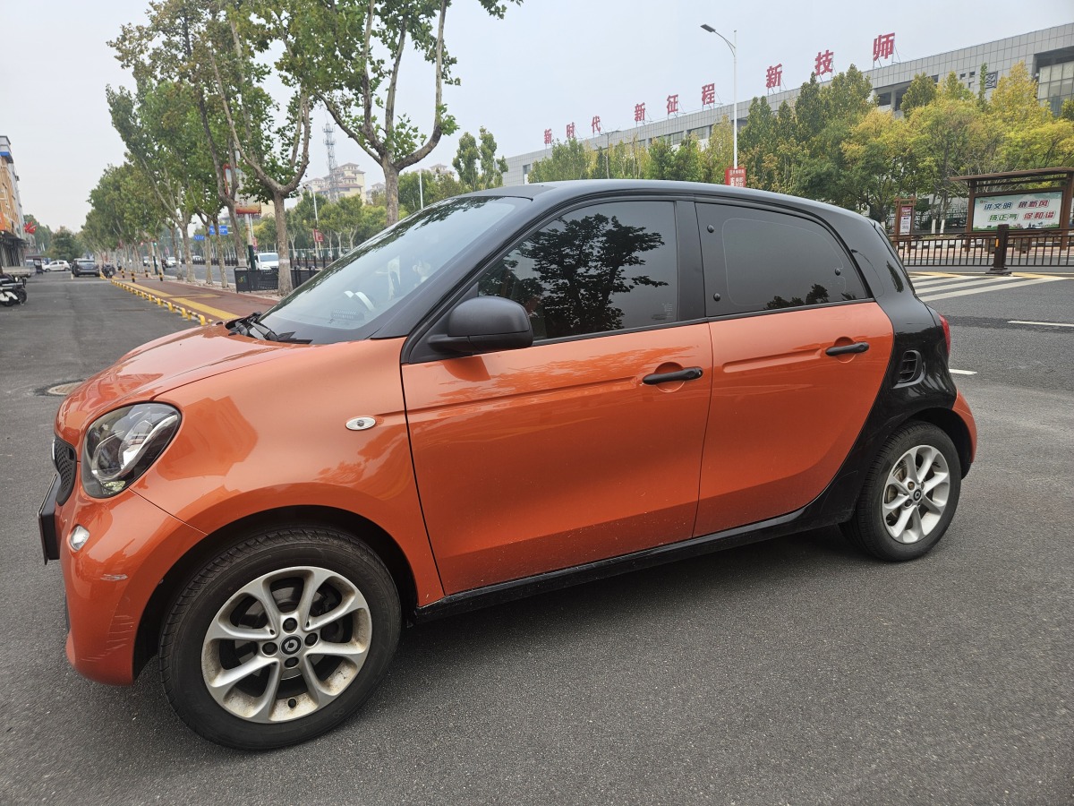 2016年5月smart fortwo  2015款 1.0L 52千瓦硬頂靈動(dòng)版