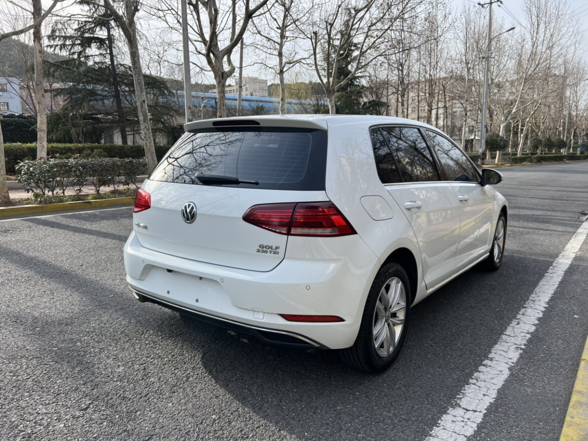 2018年6月大眾 高爾夫  2018款 230TSI 自動(dòng)舒適型