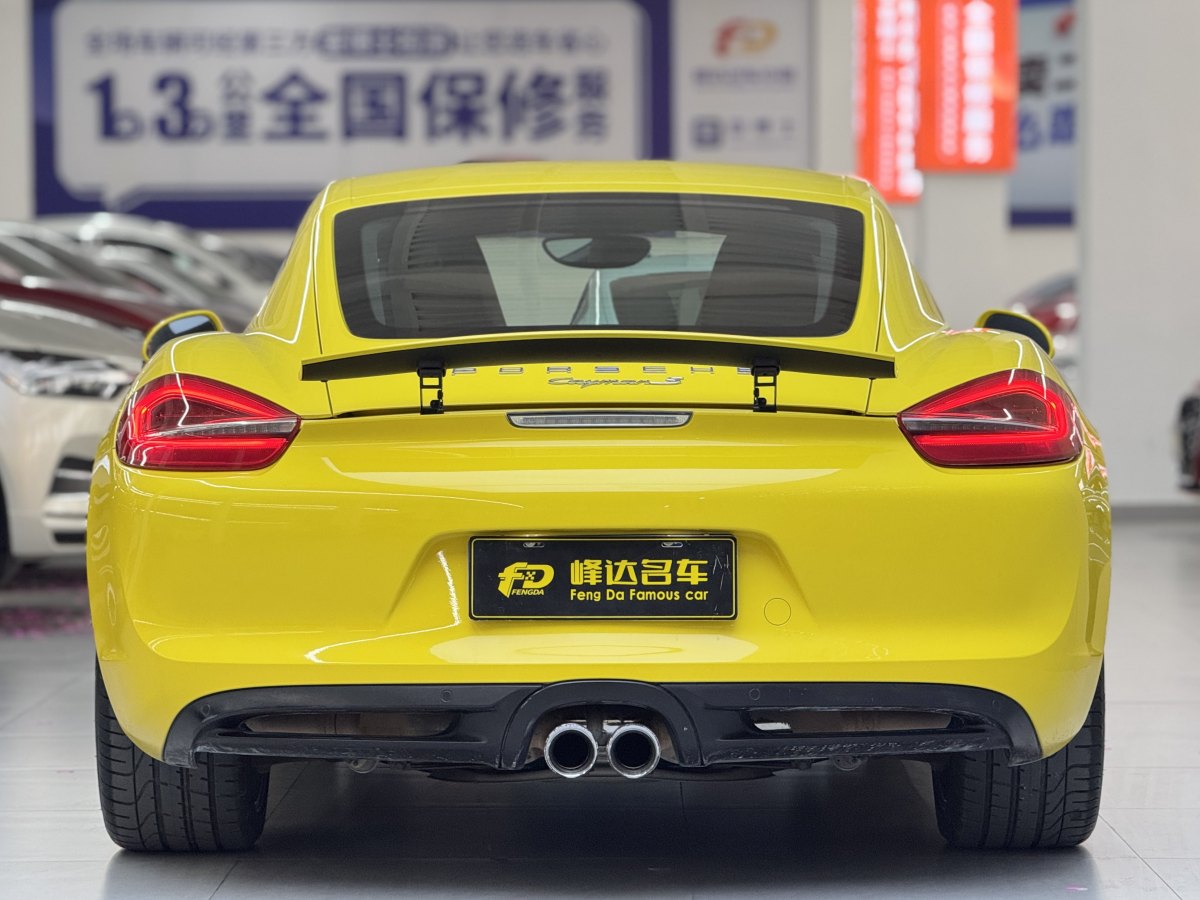 2014年5月保時捷 Cayman  2013款 Cayman 2.7L