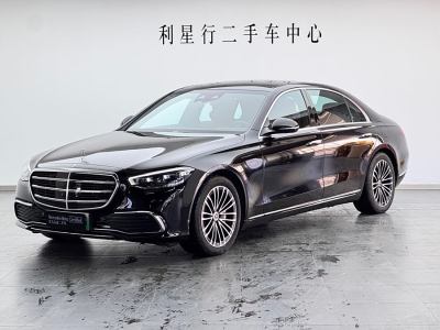 2023年8月 奔馳 奔馳S級新能源(進口) 改款 S 450 e L 插電式混合動力轎車圖片