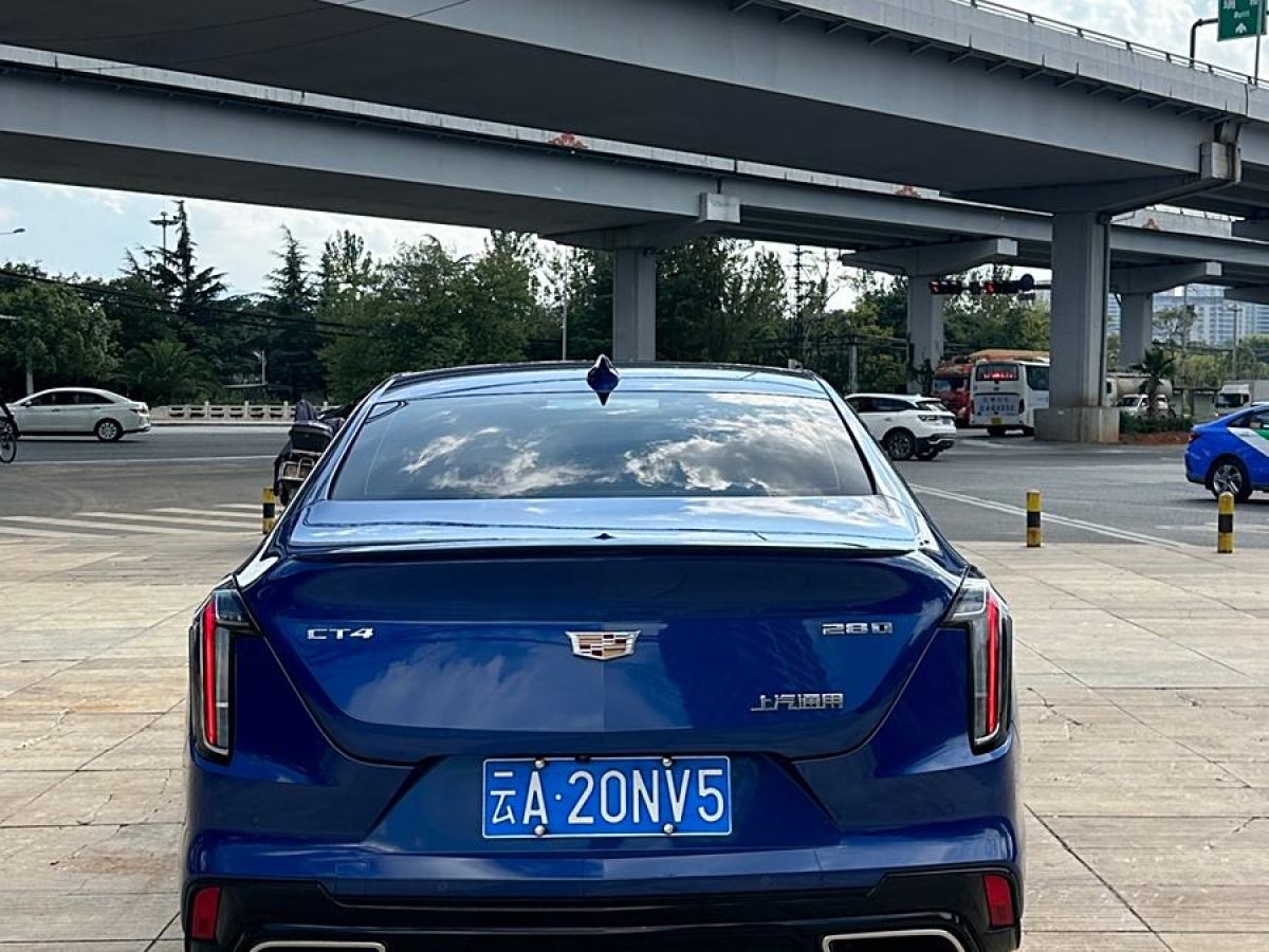 2021年9月凱迪拉克 CT4  2021款 28T 風(fēng)尚型