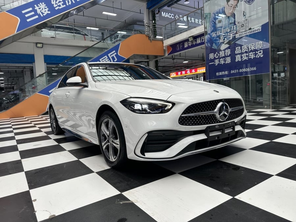 奔馳 奔馳C級  2022款 改款 C 200 L 運動版圖片