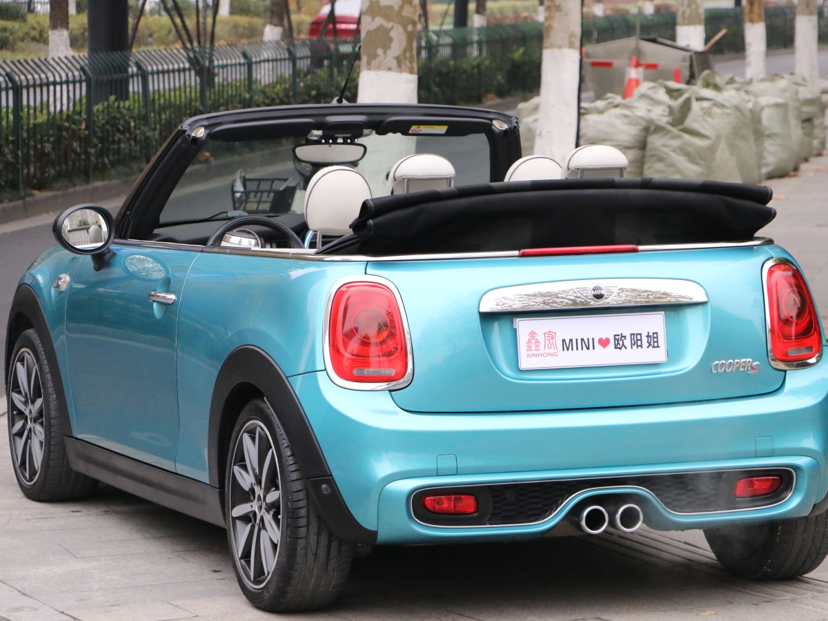 MINI MINI  2016款 2.0T COOPER S CABRIO 加勒比藍限量版圖片