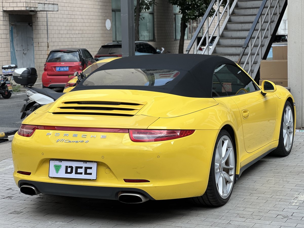 保時(shí)捷 911  2013款 Carrera 4 Cabriolet 3.4L圖片