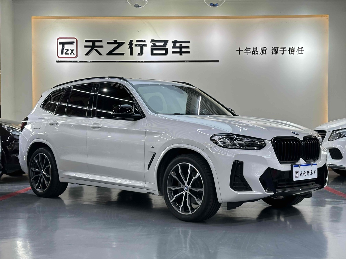 寶馬 寶馬X3  2022款 xDrive30i 領(lǐng)先型 M曜夜套裝圖片