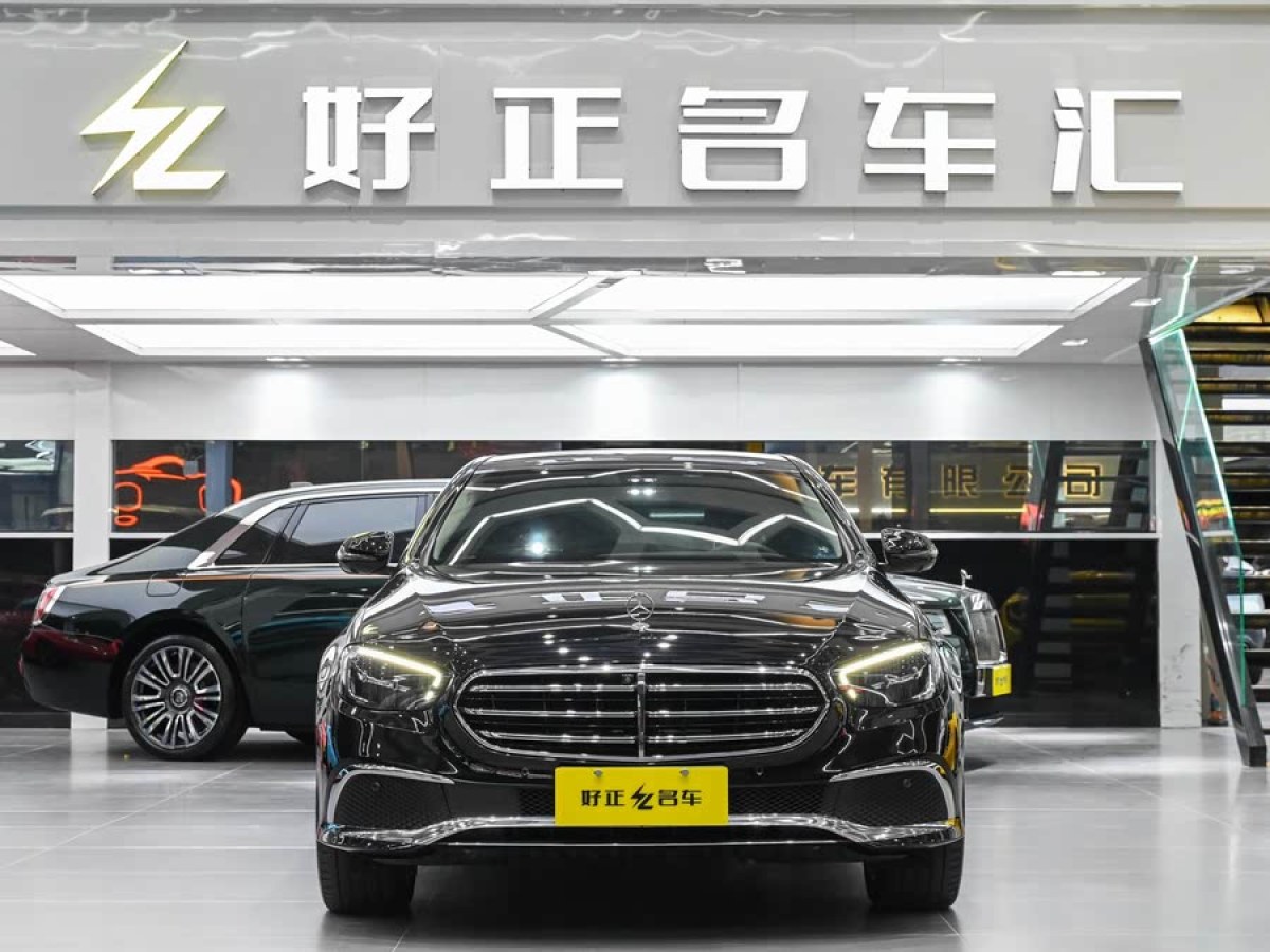 奔馳 奔馳E級(jí)  2022款 改款 E 300 L 豪華型圖片