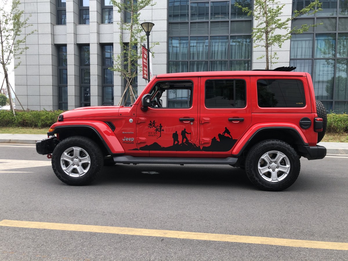 jeep 牧馬人 2019款 2.0t sahara 四門電動敞篷版 國vi圖片