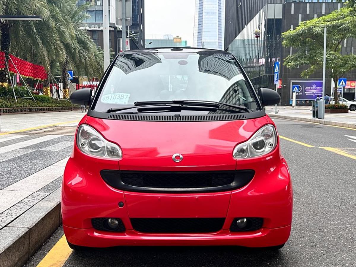 smart fortwo  2012款 1.0T 敞篷激情領(lǐng)航版圖片